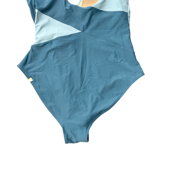 Summersalt The Perfect Wrap One Piece Swimsuit Green Size 10 - Picture 5 of 7